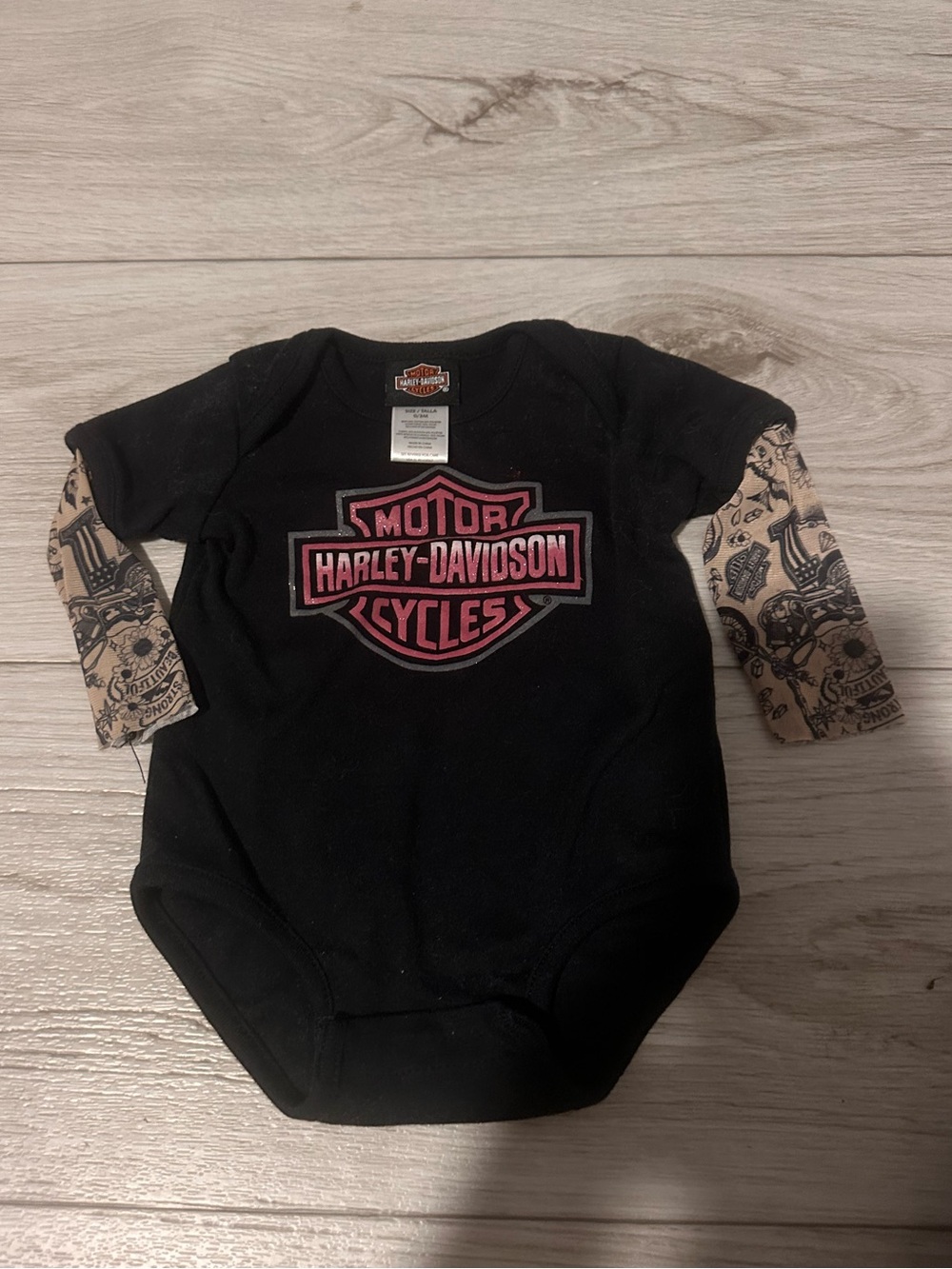 Harley Davidson Onesie
